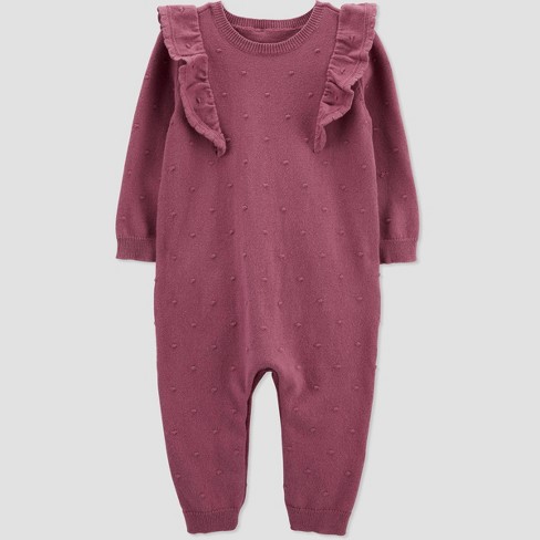 Carters jumpsuit hot sale baby girl