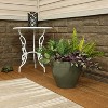Sunnydaze Resort Outdoor/Indoor High-Fired Glazed UV- and Frost-Resistant Ceramic Flower Pot Planter with Drainage Holes - 3 of 4