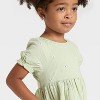 Toddler Girls' Short Sleeve Gauze Dress - Cat & Jack™ - 4 of 4