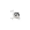 Black Bow Jewelry Sterling Silver Cancer the Crab Zodiac Bead Charm - 2 of 3