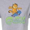 Women's - Garfield - Garfield Skater Logo Cropped Graphic T-Shirt - 2 of 4