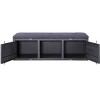 NicBex Storage Bench Modern Rectangle Stools with Metal Frame for Bedroom and Entryway - 2 of 4
