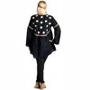 Women's Button Down Embroidered Shirt - Velzera - 3 of 3
