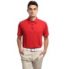 Men's Golf Polo Shirts Short Sleeve Collared T Shirt Casual Quick Dry Wicking Golfing Sports Shirts - 2 of 4