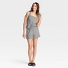 Women's Mid-Rise Linen Pull-On Shorts - A New Day™ - 3 of 3