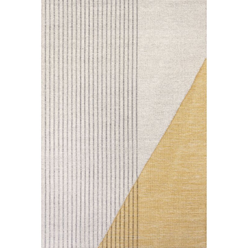 nuLOOM Jillian Abstract Striped Wool Blend Area Rug, 1 of 10