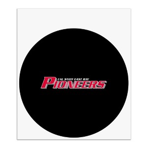 California State University, East Bay Secondary Logo Automotive Car Window Locker Circle Bumper Sticker - 1 of 4