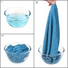 Unique Bargains Cleaning Absorbent Microfiber Quick Drying Kitchen Towels 6 Pcs - 4 of 4