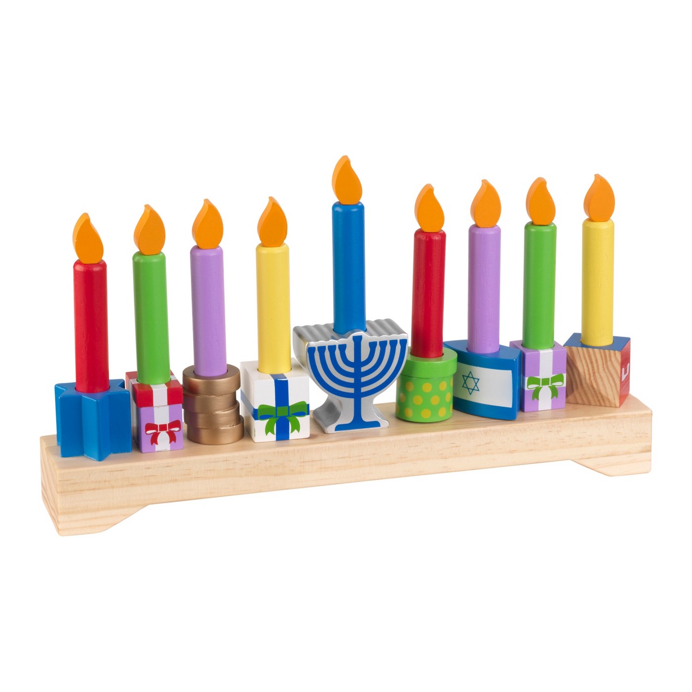 KidKraft Children's Hanukkah Menorah Set - image 1 of 3