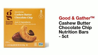 Cashew Butter Chocolate Chip Cookies – CHAS Health