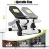 SEVOBAL Exercise Trainers Mini Full Body Stepper - Resistance Bands Included, Adjustable Intensity, LCD Tracker, White, 12"*16"*8.5" - 2 of 4