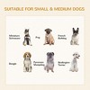 Gulches Dog Crate Furniture with Soft Water-Resistant Cushion, Dog Crate End Table with Drawer, Puppy Crate for Small Dogs Indoor with 2 Doors, White - 4 of 4