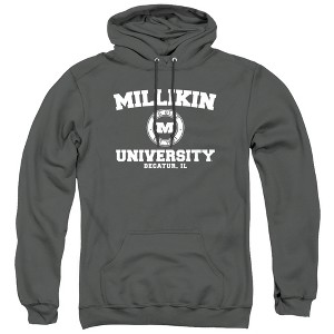 Millikin University Official Circle Logo Adult Pull-Over Hoodie - 1 of 4