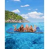 Acekool Lily Pad Floating Mat for Lake & Pool, 3-Layer XPE Foam Water Pad, Extra Large 8'/9'/12', Tear-Resistant, for Kids & Adults - 3 of 4