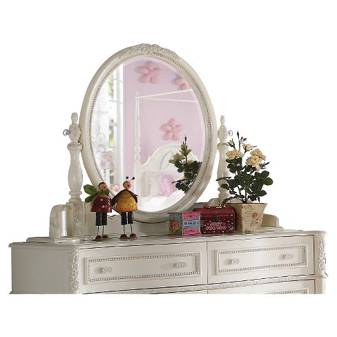 Dorothy Kids Dresser Mirror Ivory Acme Target