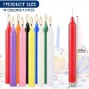 FAAYFIAN 40 Pack Mini Taper Spell Candle-4 Inch Multi-Colored Candle Sticks-for Home Decor Kitchen Decor - 2 of 4