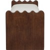 Meridian Furniture,Sonia Velour Fur Fabric Bench - 4 of 4