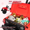24V Electric Ride On Car for Kids, 4WD 20.5in 2-Seater with Extendable Body, 13in Anti-Slip Tires, LED Lights, Music, Parental Remote, for Ages 3-8 - 3 of 4