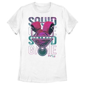 Women's Squid Game Symbols T-Shirt - 1 of 4