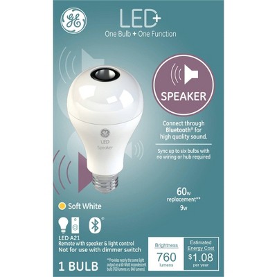 beat bluetooth speaker with led light bulb