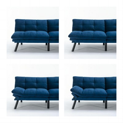 Vynxaria Convertible Folding Sofa Bed - Modern Comfort for Small Spaces
