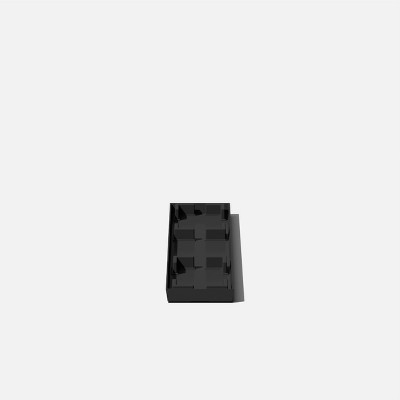 Black Plastic Midori Planter Tray 2-Pack