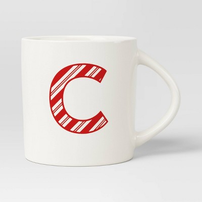 16oz Christmas Stoneware Mama Claus Mug Red - Wondershop™