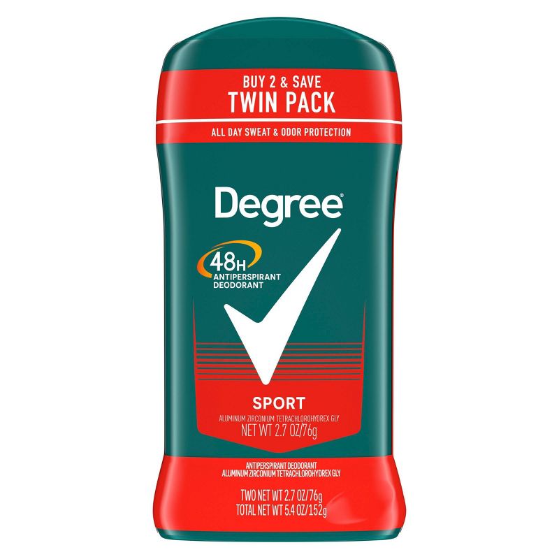 Degree Men Sport 48-Hour Antiperspirant &#38; Deodorant Stick - 2.7oz/2ct, 3 of 12