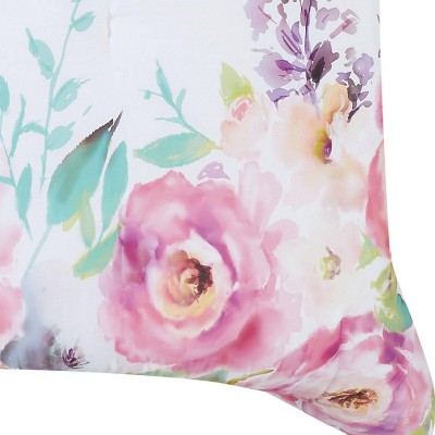 King Spring Flowers Cotton Duvet Cover Set