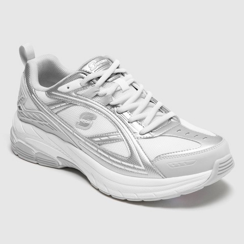 Мужские S SPORT BY SKECHERS Men's Stark Sneakers - Silver 11