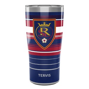 MLS Real Salt Lake 20oz Hype Stripe Stainless Steel Tumbler - 1 of 3