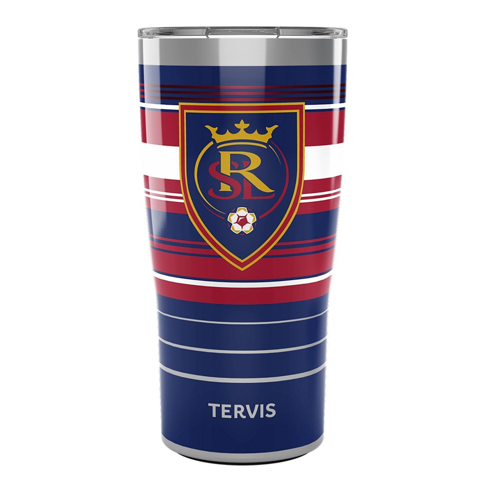 Photos - Glass MLS Real Salt Lake 20oz Hype Stripe Stainless Steel Tumbler