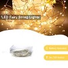 Perfect Holiday 10ft 30 LED Fairy String Microdot Battery Operated Indoor Light - Warm White - 2 of 4