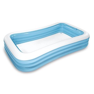 Intex Giant Inflatable Rectangular Kiddie Pool 120" X 72" X 20" - 1 of 3