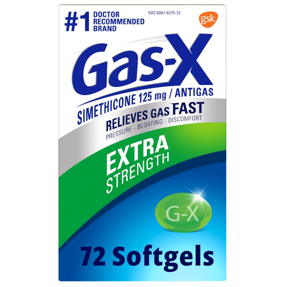 Photos - Vitamins & Minerals Gas-X Extra Strength Softgel for Gas Relief - 72ct