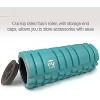 5 in 1 Foam Roller Set with Hollow Core Deep Tissue Massager, Muscle Roller Stick, Stretching Strap, Spikey Plantar Fasciitis Ball, and Car - 2 of 4