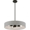 Livex Lighting Elmhurst 4 - Light Pendant in  Black - 4 of 4