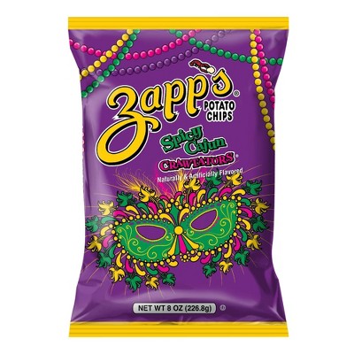 Zapp's New Orleans Kettle Style Spicy Cajun Crawtators Potato Chips - 8oz
