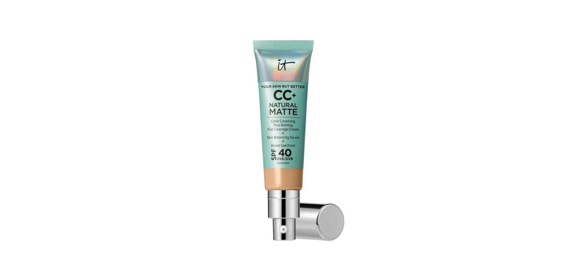 IT Cosmetics CC+ Matte Cream - Medium Tan - 1.08oz - Ulta Beauty