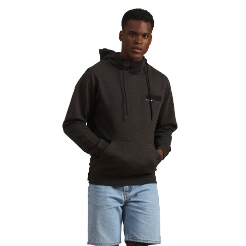 Members Only Men's Solid Colorblock Pullover Hooded Sweatshirt