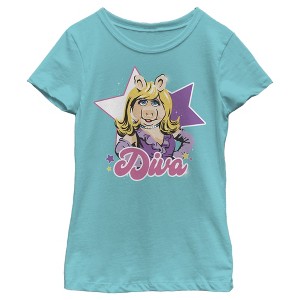 Girl's The Muppets Diva Piggy T-Shirt - 1 of 4