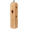 JCs Wildlife Wood Suet Log Jammer Suet Plug Feeder - Holds 3 Suet Plugs - Woodpecker Feeder - Made in the USA - 3 of 4