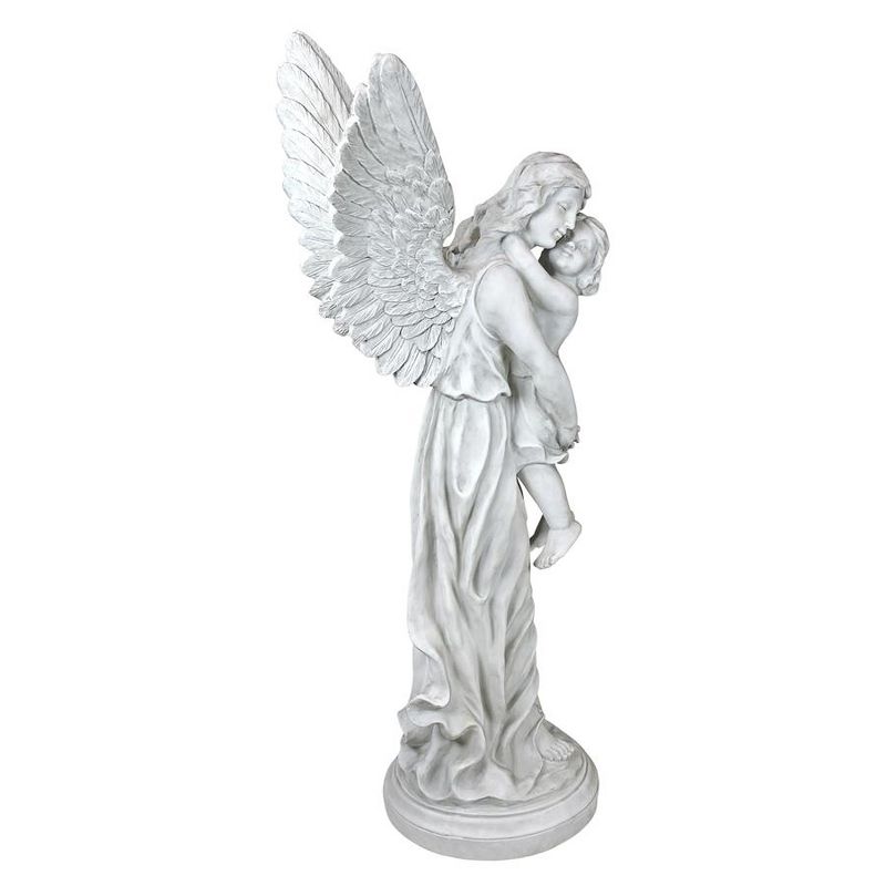 Design Toscano Heaven's Guardian Angel Garden Statue - Off-White, 3 of 6