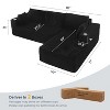 MAXYOYO 110" Modular Sectional Sofa Couch, with L-Shape Chaise, Modern Boneless Couch for Living Room, No Assembly Required - 3 of 4