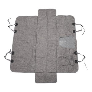Unique Bargains Waterproof Durable Pet's Car Seat Cover Gray 1 Pc - 1 of 4
