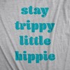 Baby Bodysuit Stay Trippy Little Hippie T Shirt Funny Flower Child Graphic Creeper - Crazy Dog Baby Bodysuit - 2 of 4