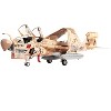 Grumman EA-6B Prowler Attack Aircraft "VAQ-133 Wizards, Afghanistan" (2007) United States Navy 1/72 Diecast Model by JC Wings - 2 of 4