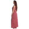 Just Love Summer Dresses Sleeveless Stripe Maxi Dress - 2 of 3