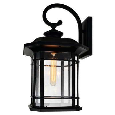 CWI Lighting,Blackburn 1 Light Black Outdoor Wall Light