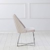 Set of 2 Glam Microfiber Upholstered Dining Chairs - HOMES: Inside + Out - 3 of 4